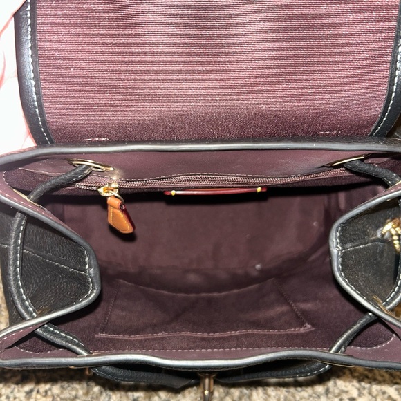 Coach Hadley Black Mini Backpack - Picture 8 of 10